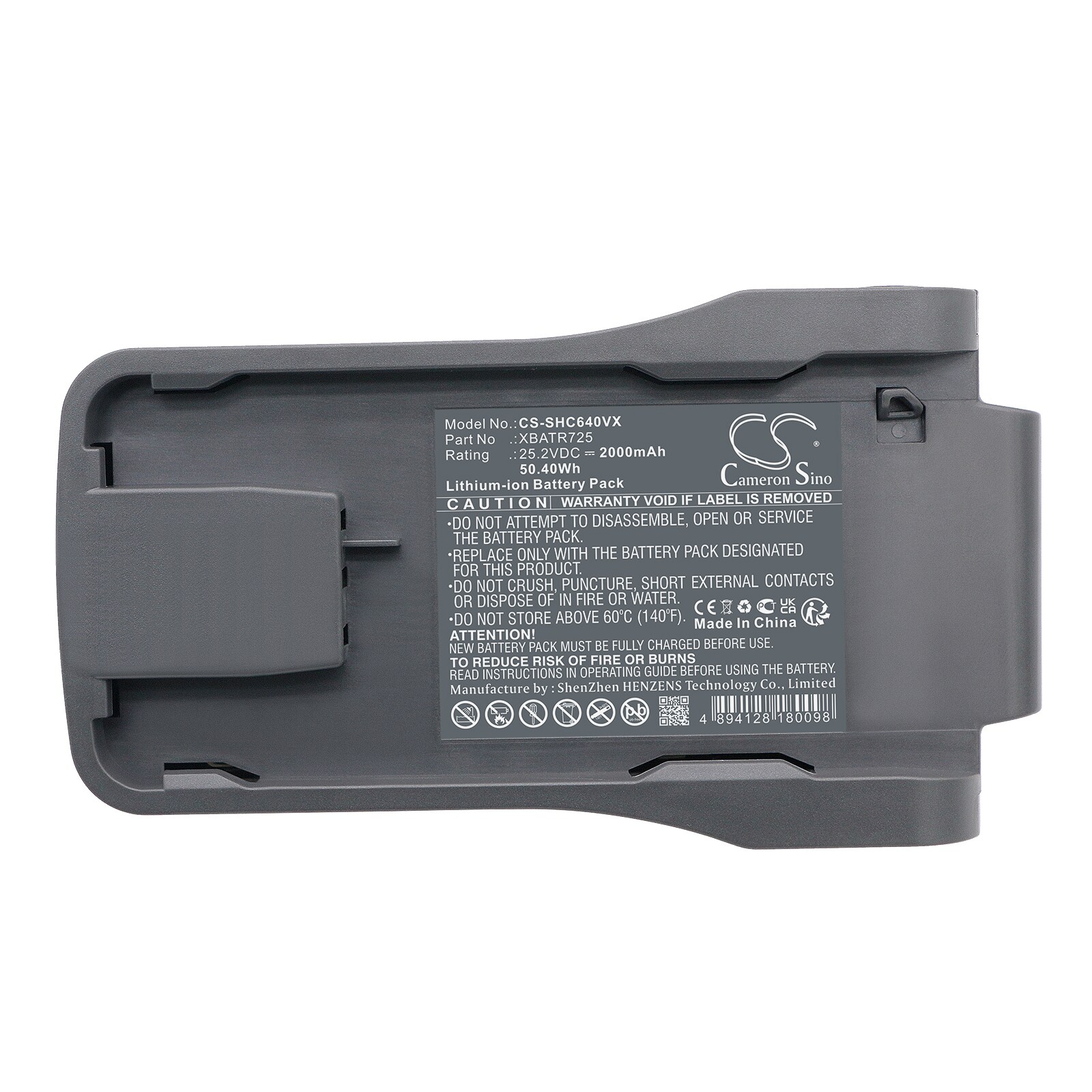 Batteri till Vakuum för Shark IZ662H, IZ640H, IZ300UK m.fl.