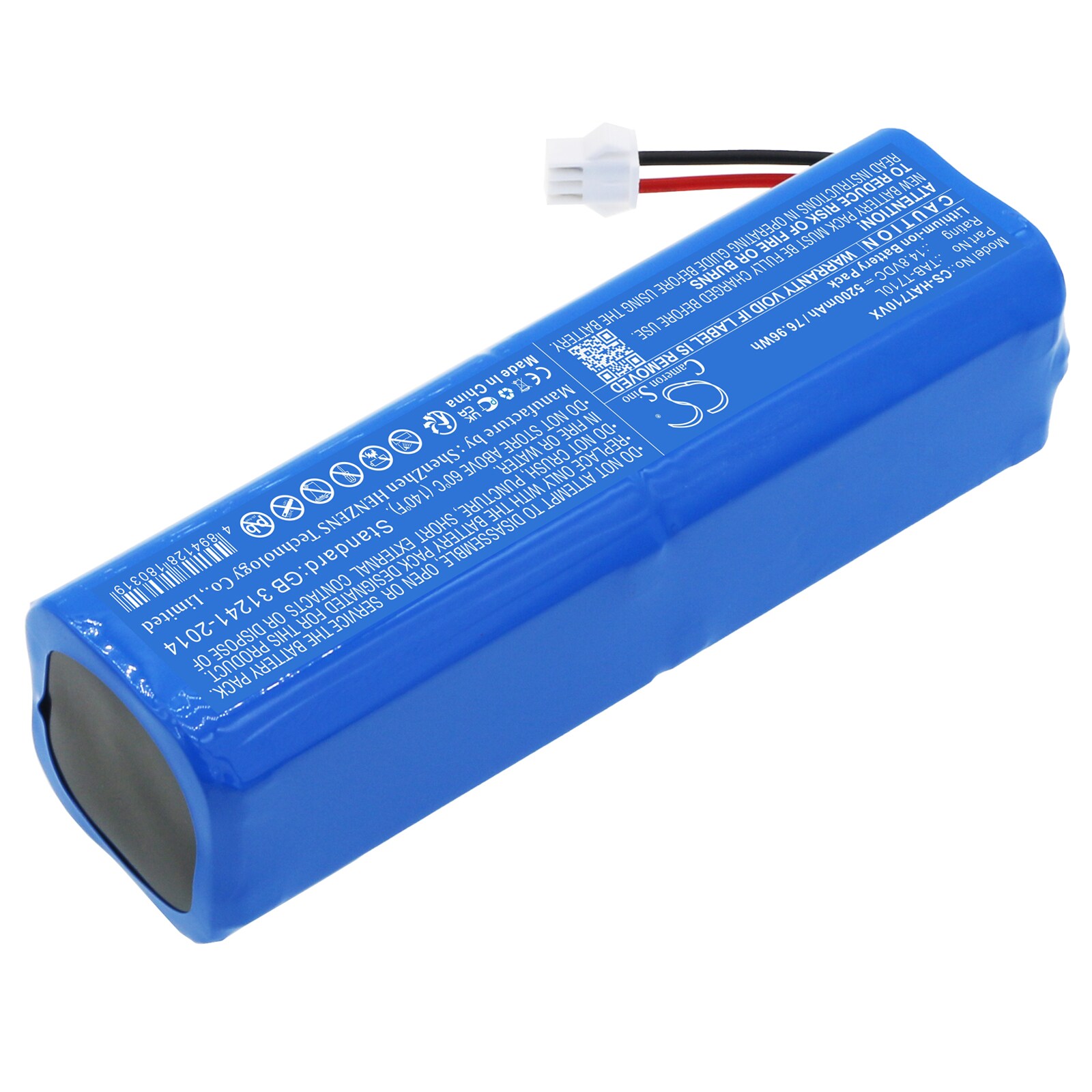 Batteri till Vakuum för Haier TP53, TT53, TT53 Pro m.fl.