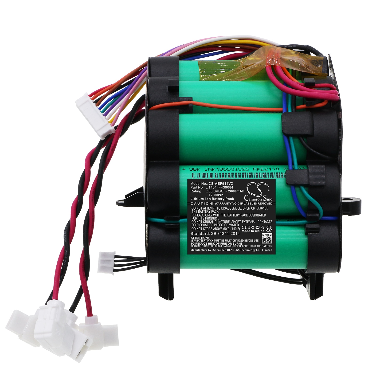 Batteri till Vakuum för AEG FX9, FX9-1-4IG, FX9-1-4ST m.fl.
