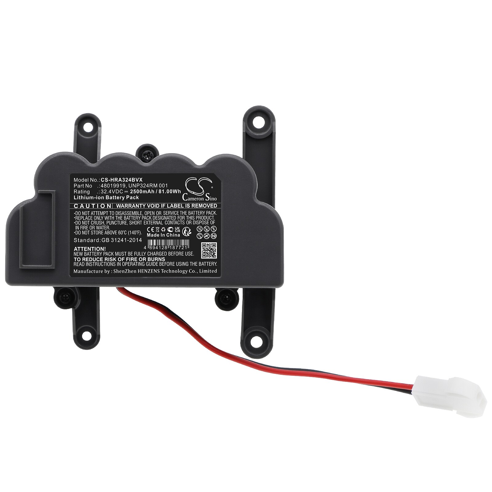 Batteri till Vakuum för Hoover ATV324LD 1011, UNP324RM 1001, ATV324LD 011 m.fl.