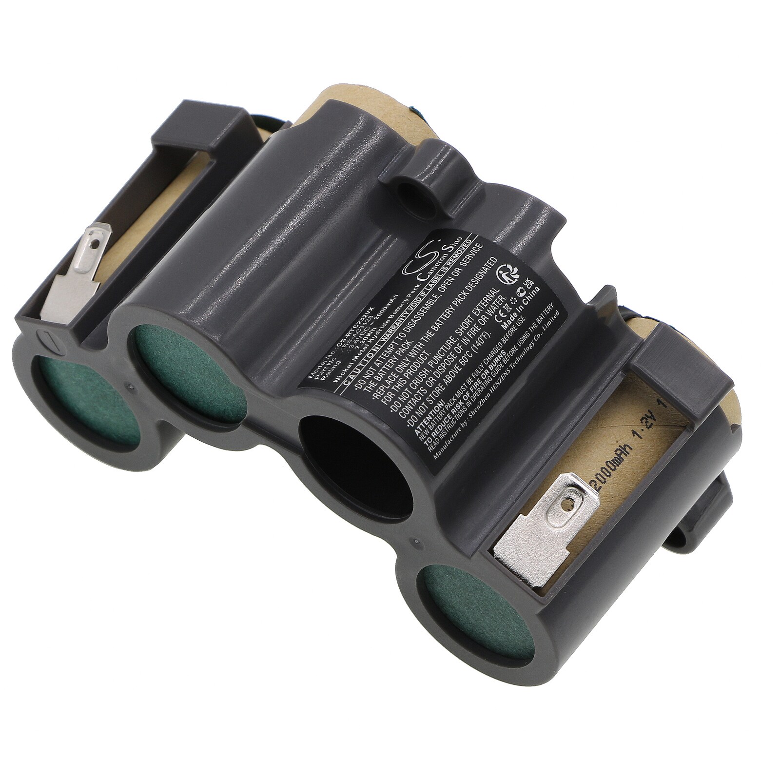 Batteri till Vakuum för Rowenta AC232001/2D0, AC232001/2D1, AC232001/2D2