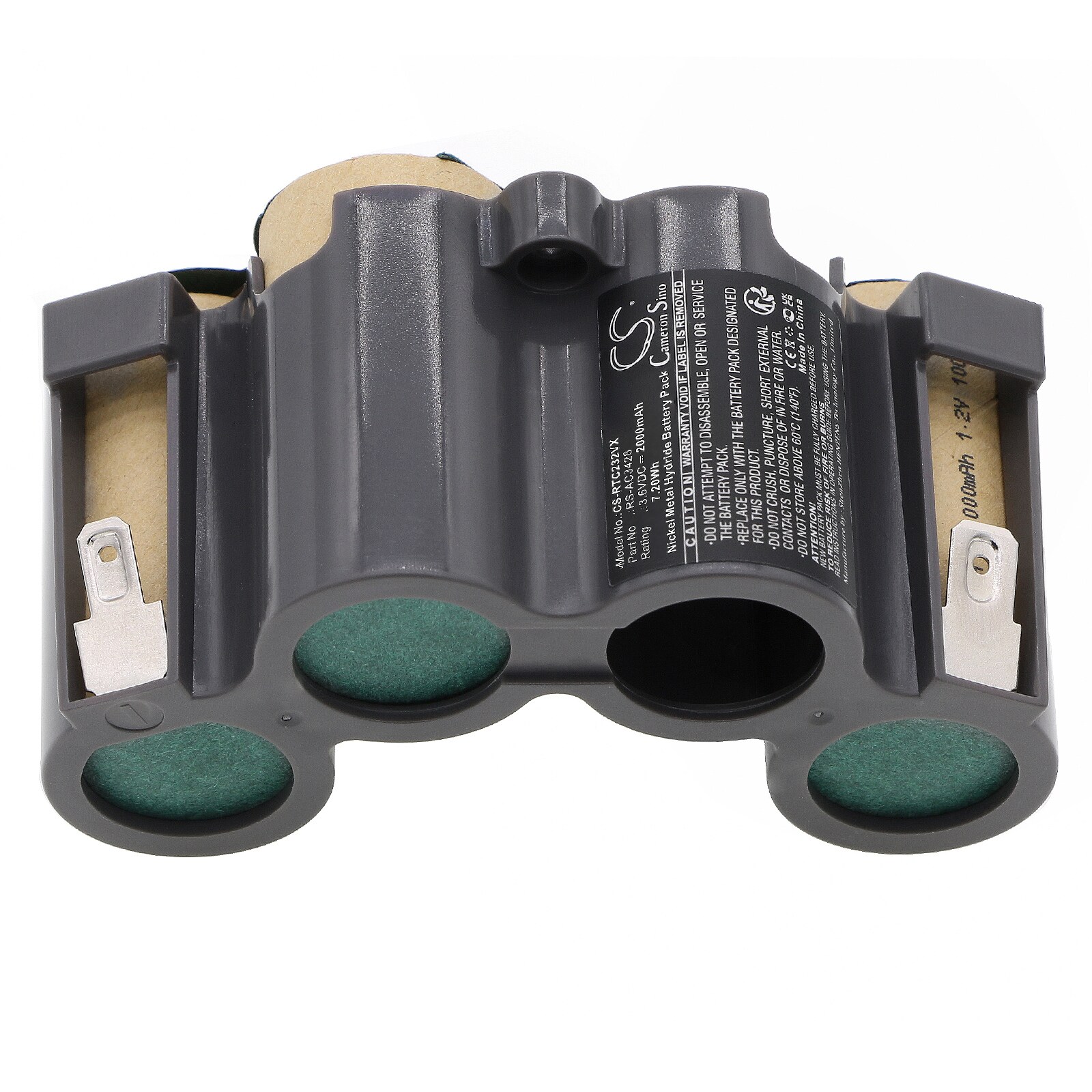 Batteri till Vakuum för Rowenta AC232001/2D0, AC232001/2D1, AC232001/2D2