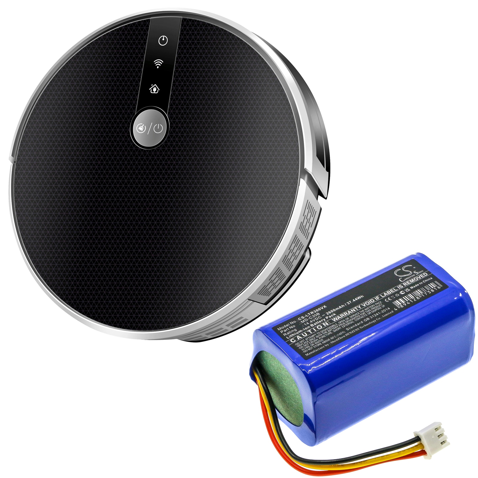 Batteri till Vakuum för Liectroux E30, C30B, C30B 2D m.fl.