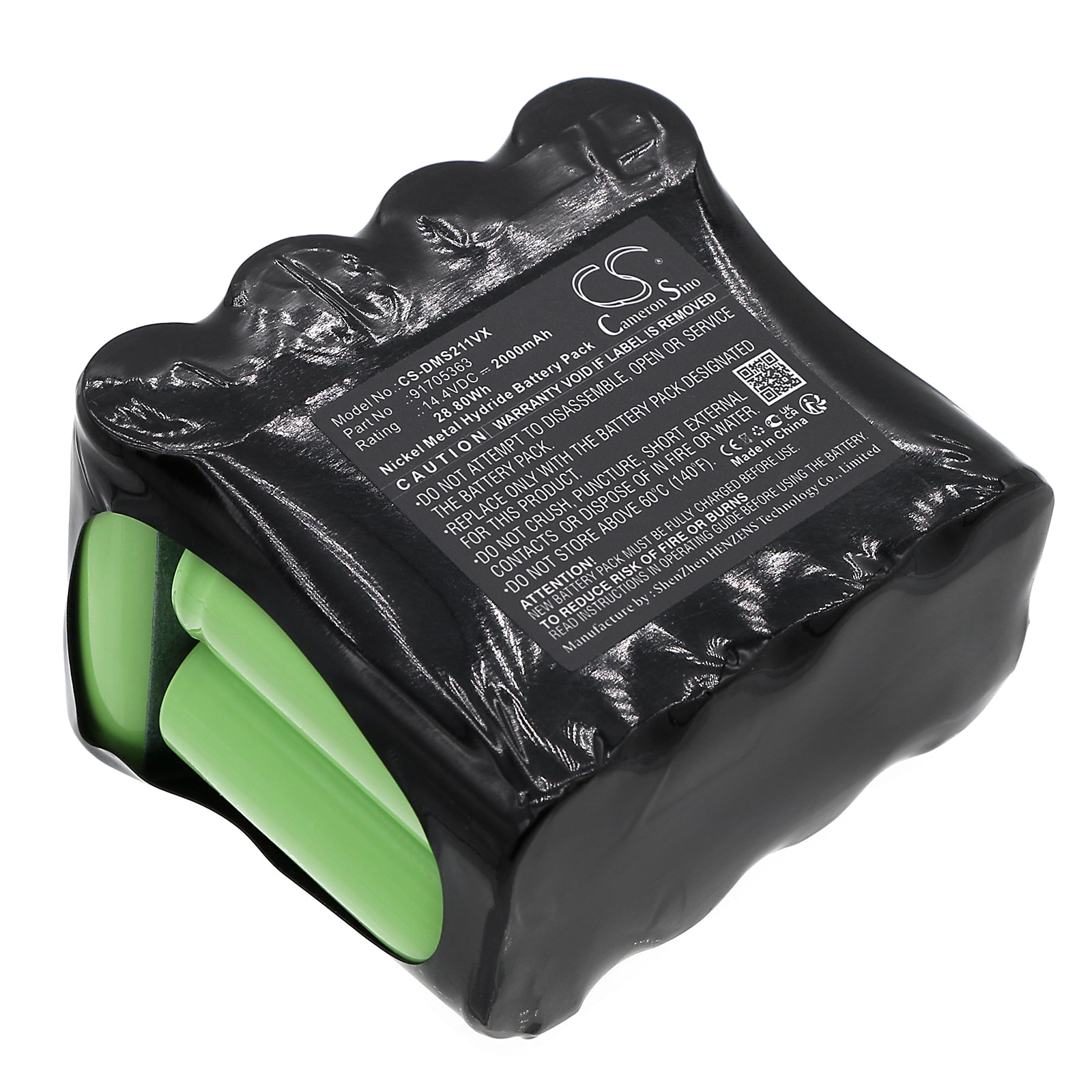 Batteri till Vakuum för Wintonic 18430