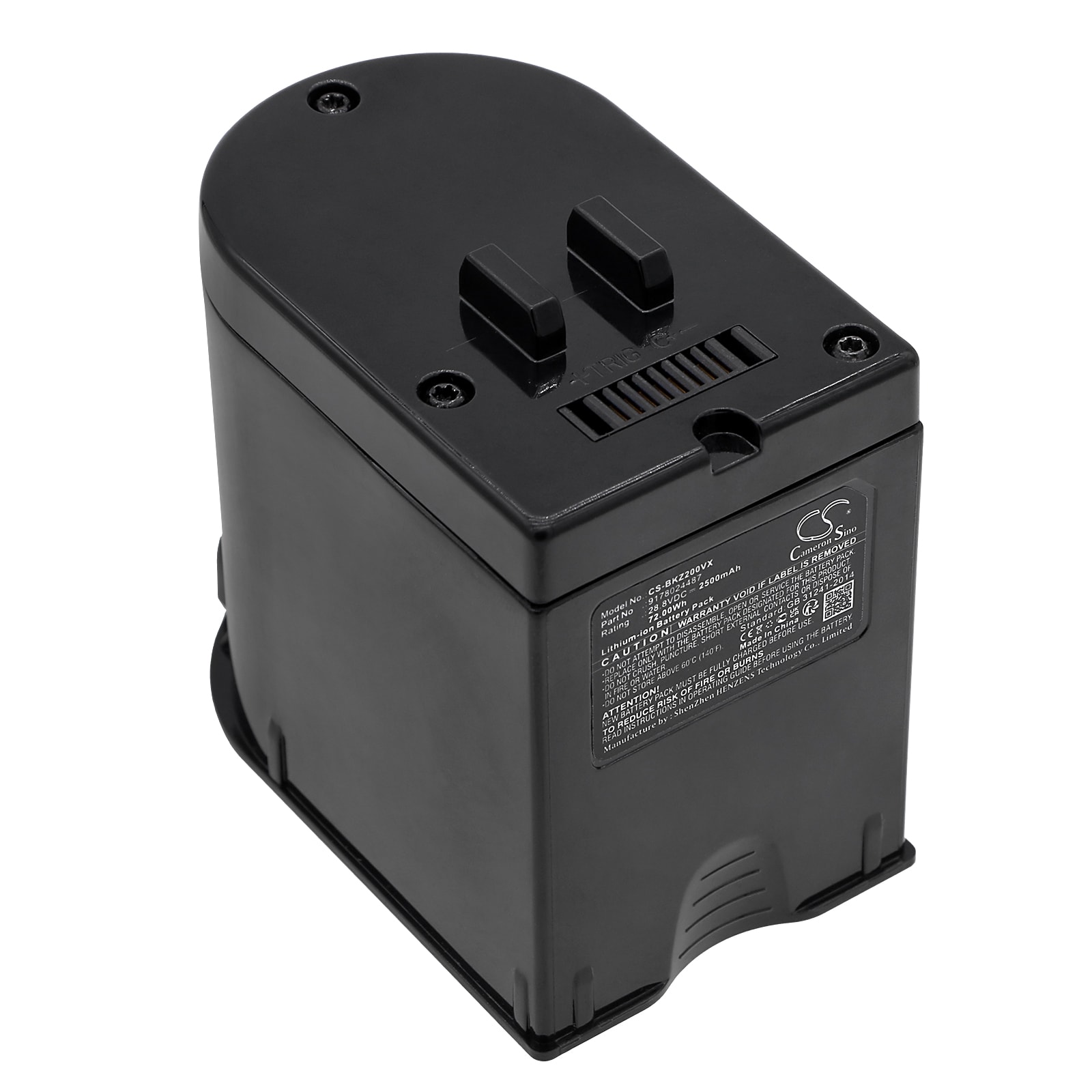 Batteri till Vakuum för Beko ZB2007, PowerClean ZB1858, Acti-flex VRT 94929 VI