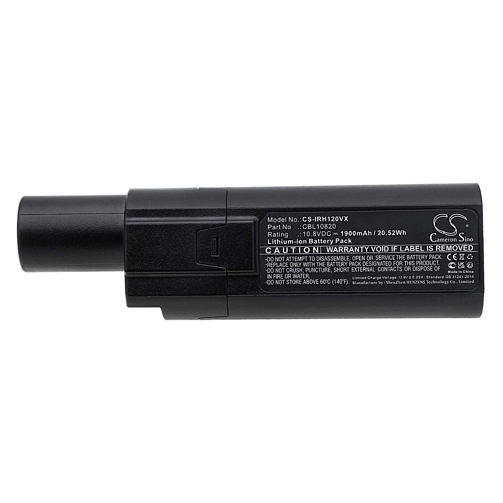 Batteri till Vakuum för Iris Ohyama SCD-120P, SCD-121P, SCD-L1P m.fl.