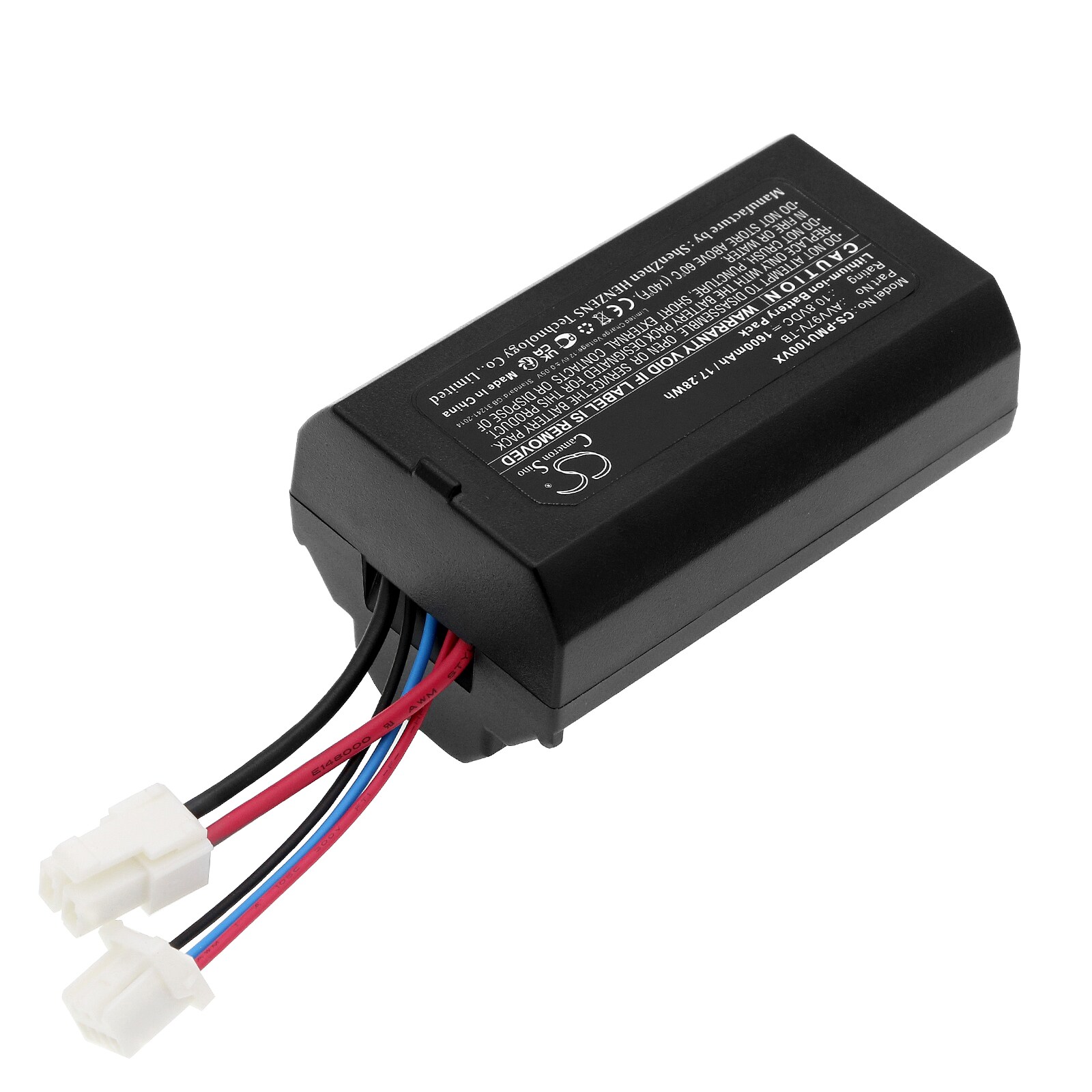 Batteri till Vakuum för Panasonic MC-SBU1F-R, MC-SBU1F-G, MC-SBU1F-H
