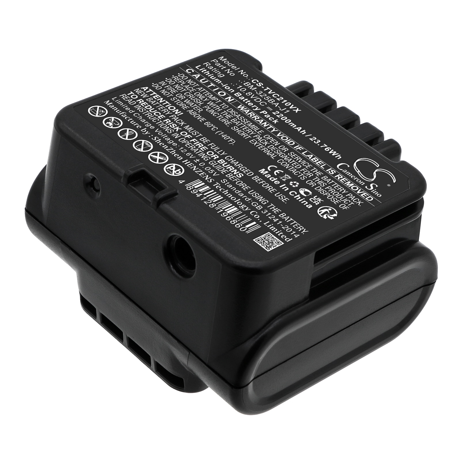 Batteri till Vakuum för Toshiba VC-CLW21, VC-CLW21-N, VC-CLW31 m.fl.