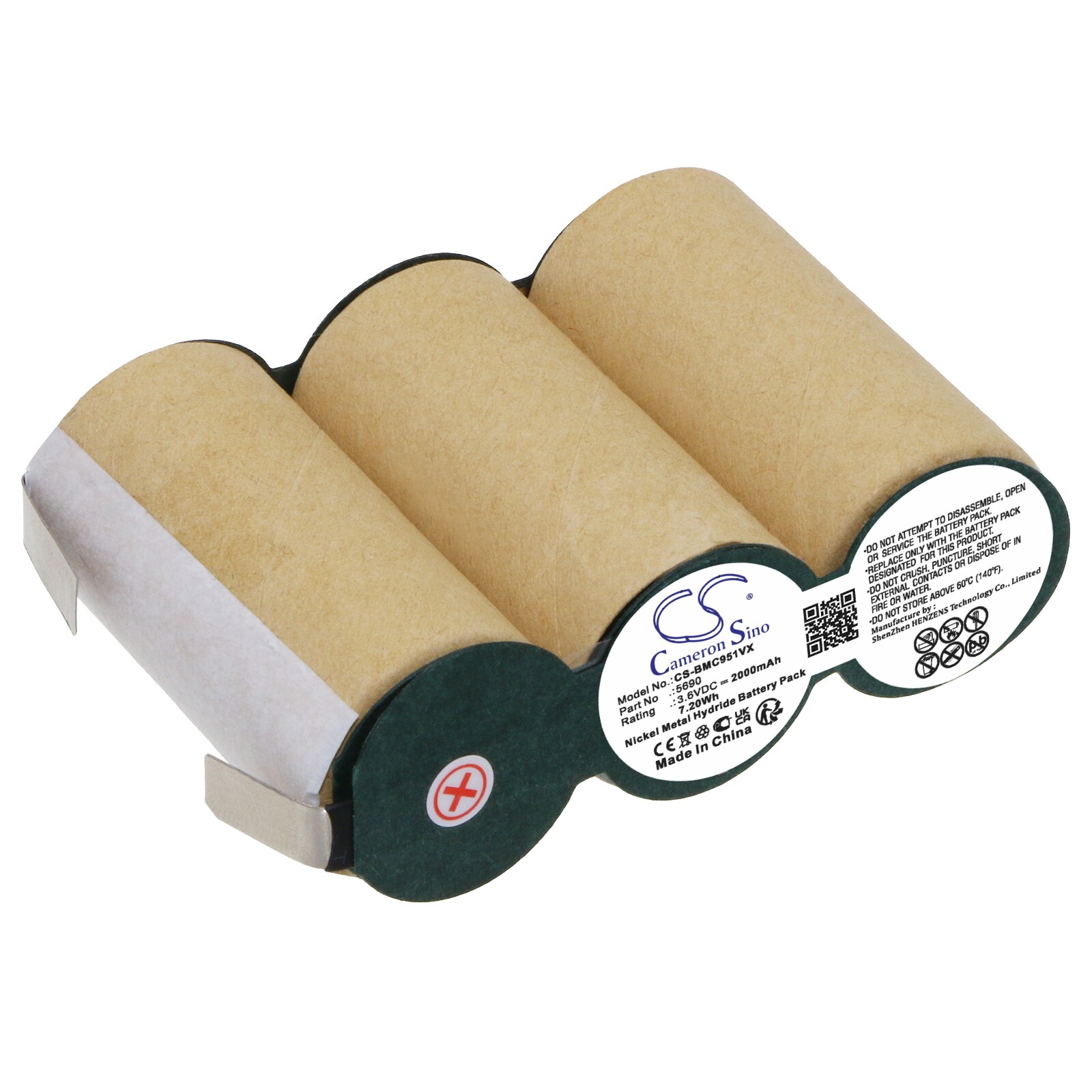 Batteri till Vakuum för Bomann AKS960CB