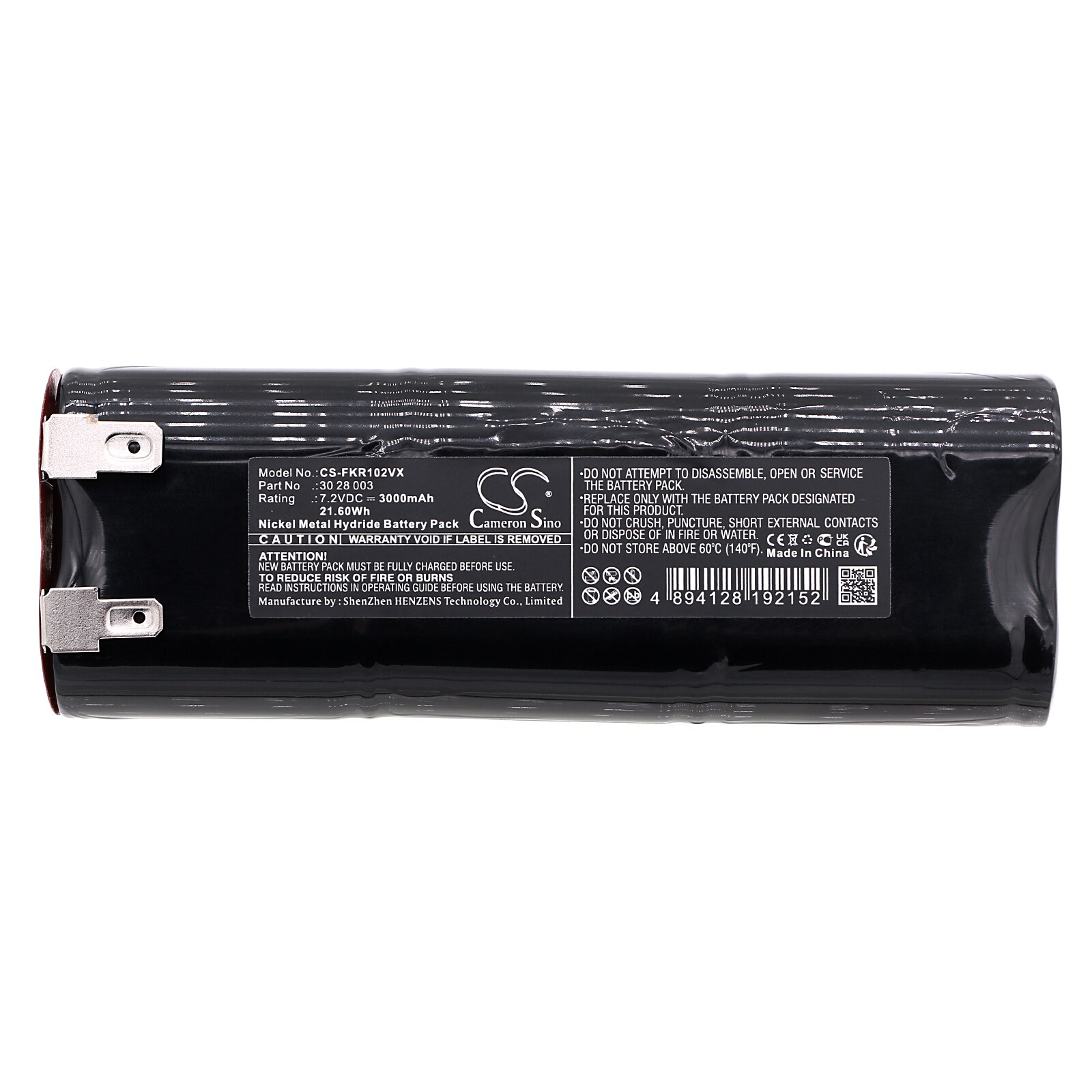Batteri till Vakuum för Fakir IC 1022, IC1022