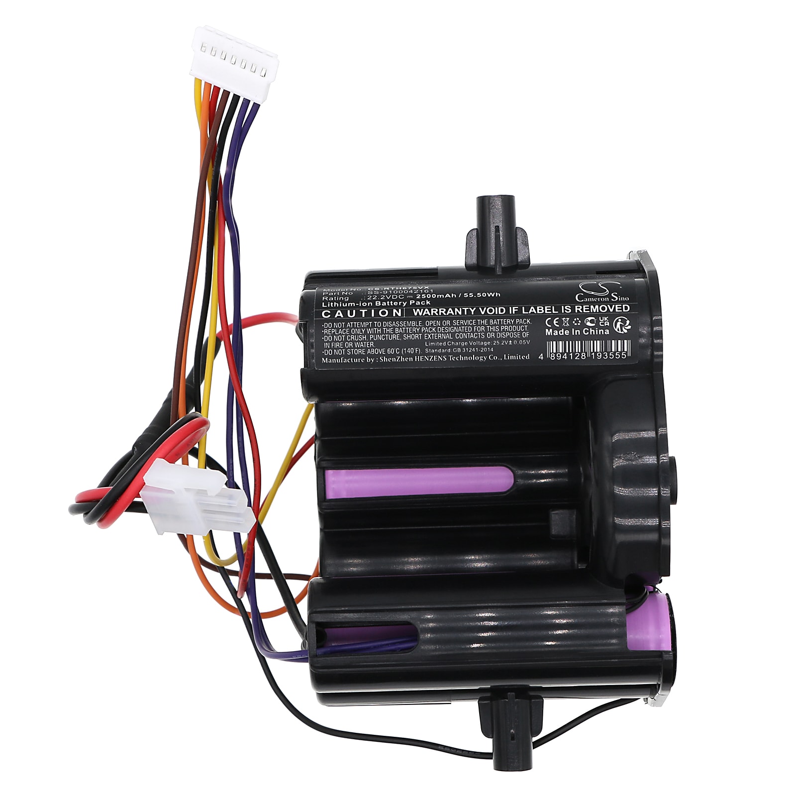 Batteri till Vakuum för Rowenta RH6751WO, RH6756WO, RH6753WO m.fl.