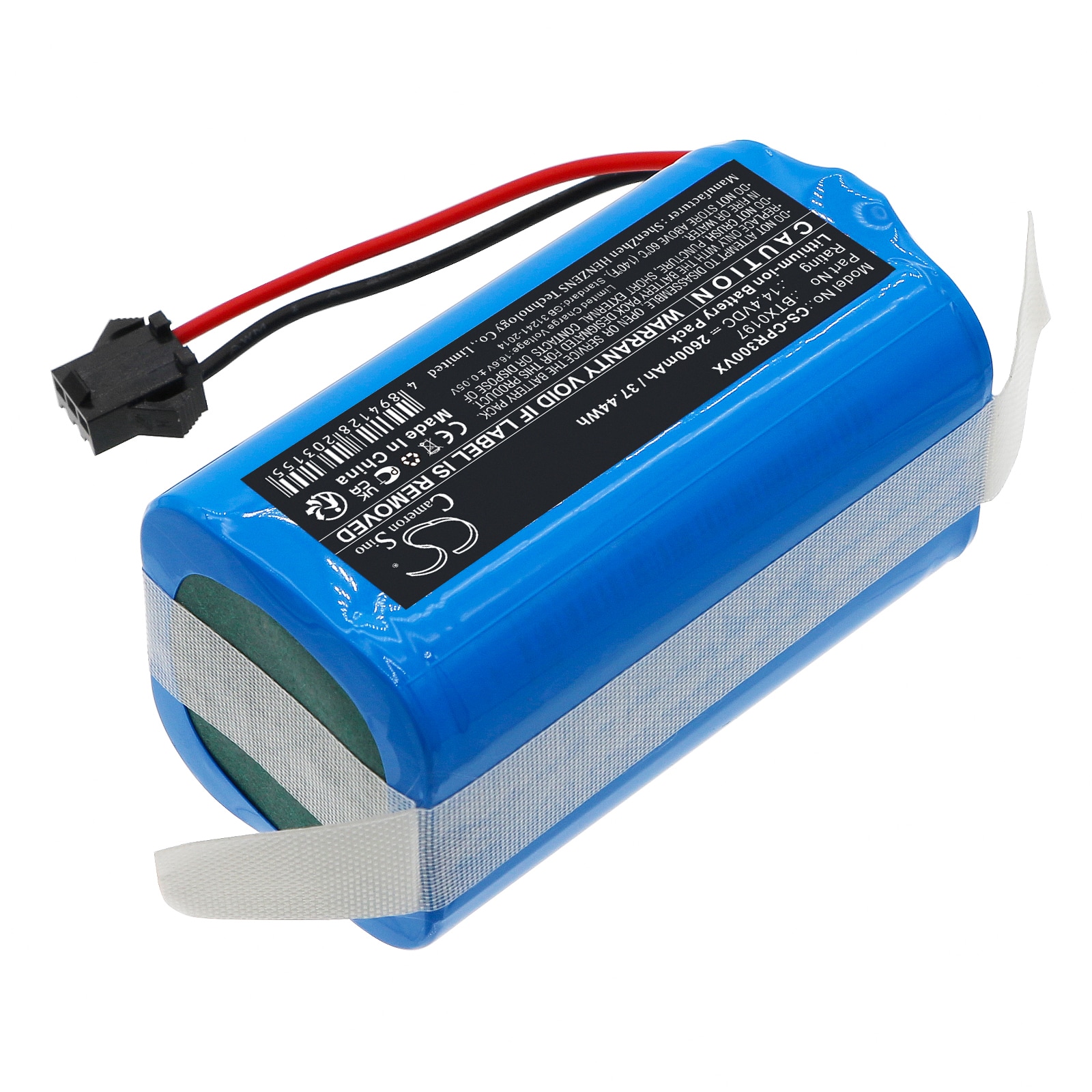 Batteri till Vakuum för Concept VR3000, VR3110, VR3100 m.fl.