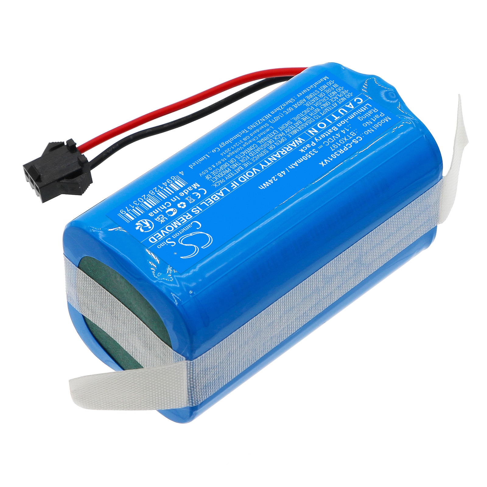 Batteri till Vakuum för Concept VR3000, VR3110, VR3100 m.fl.