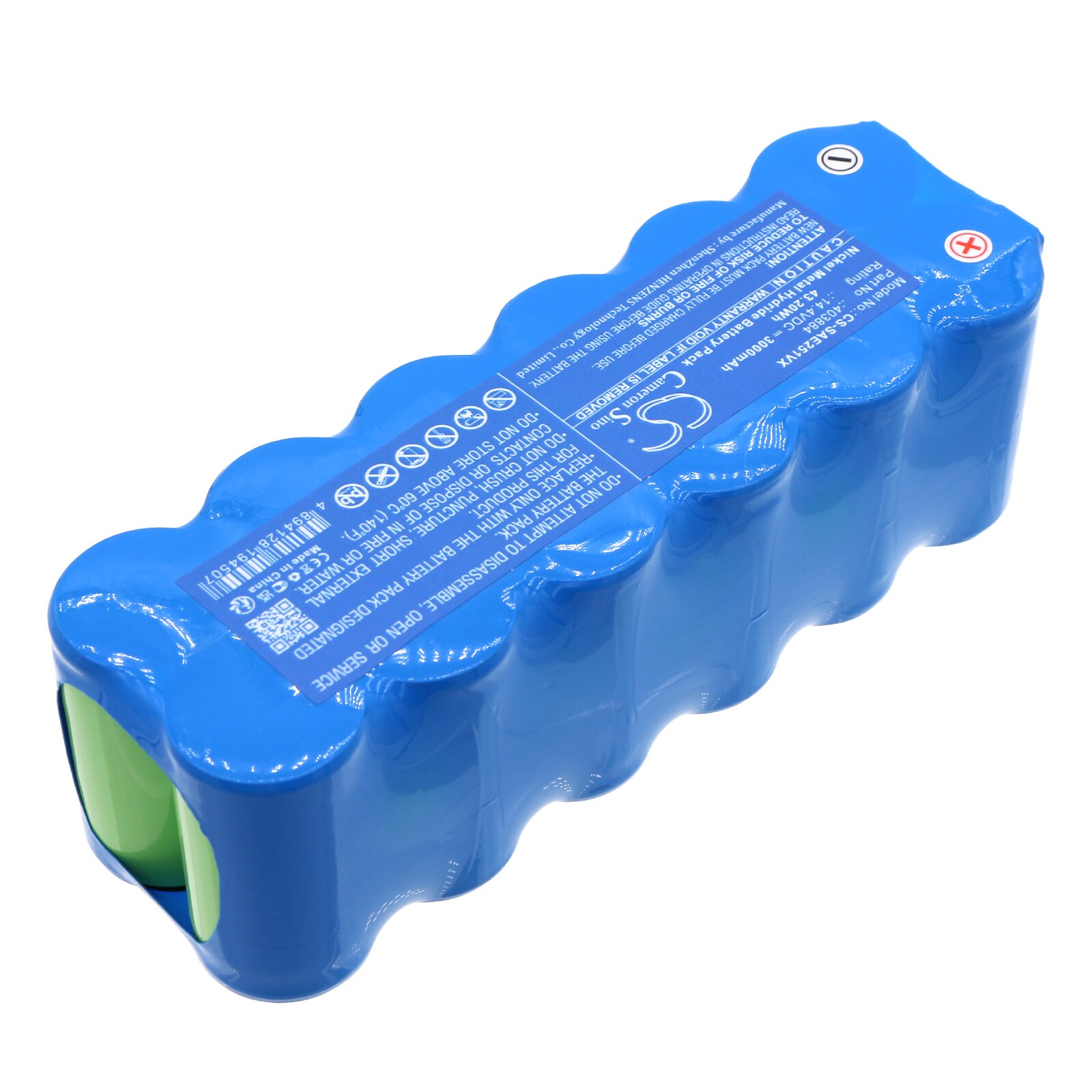 Batteri till Vakuum för Solac AE2510