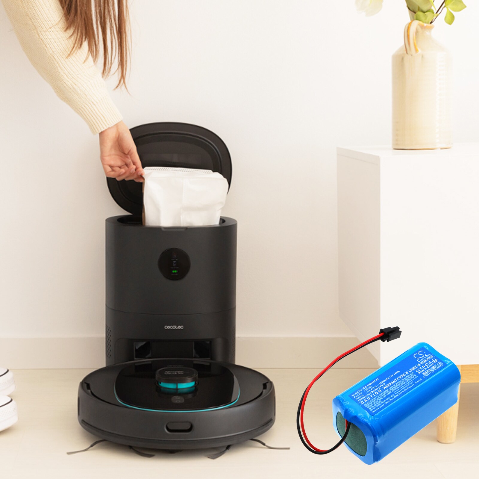 Batteri till Vakuum för CECOTEC Conga 5290 Ultra Home