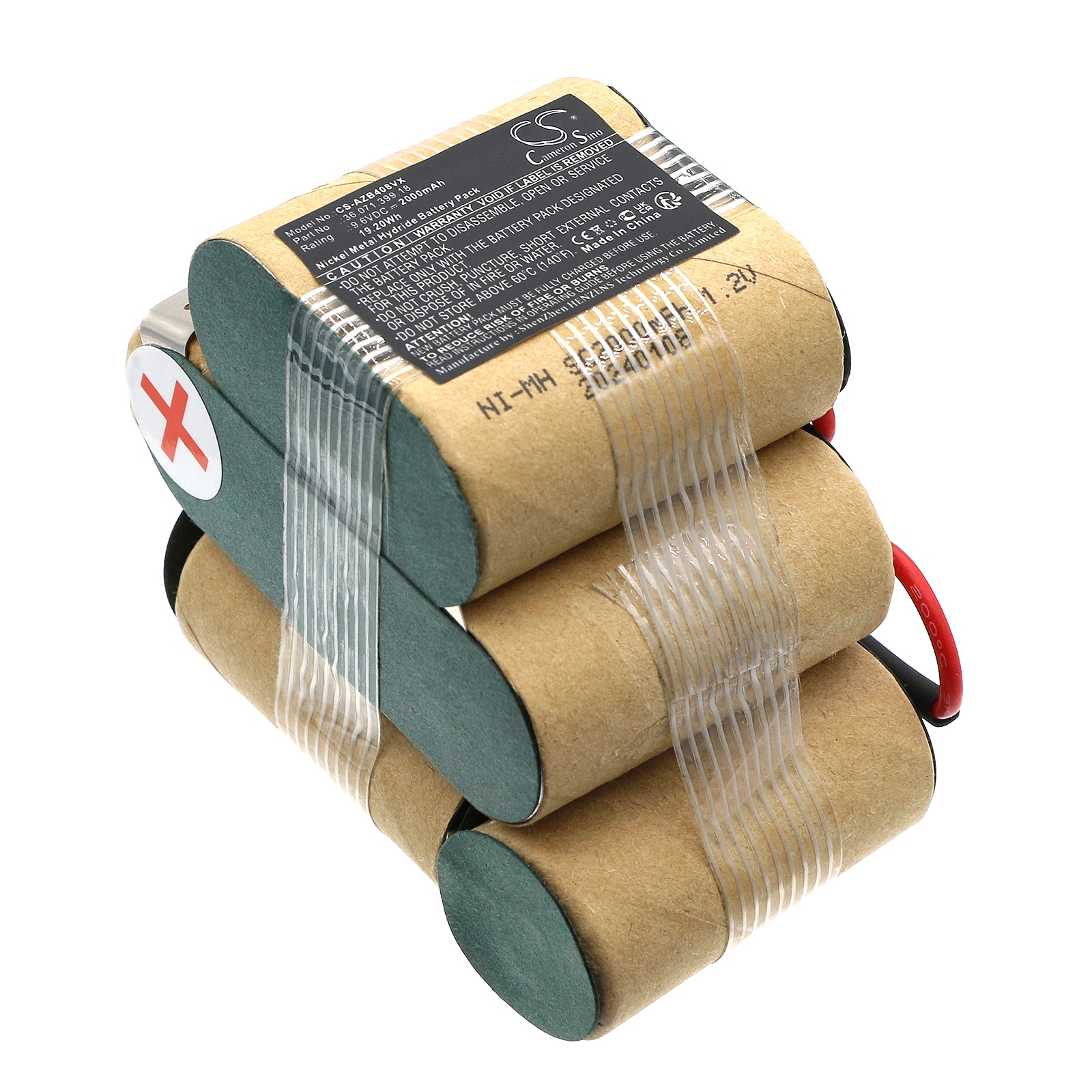 Batteri till Vakuum för AEG AG408, ZB408, ZB4108