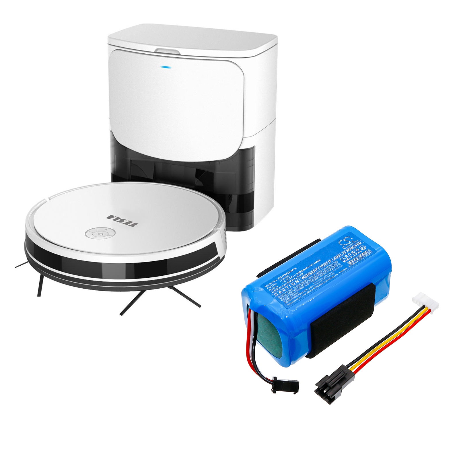 Batteri till Vakuum för Tesla iQ700, RoboStar iQ700, iQ400 m.fl.