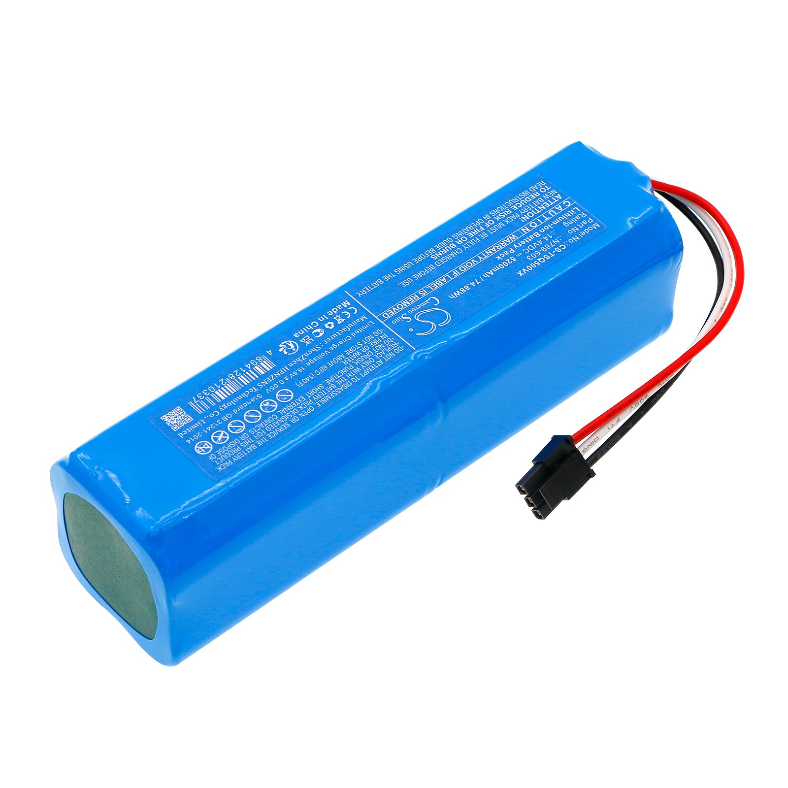 Batteri till Vakuum för Tesla RoboStar iQ600, RoboStar iQ500