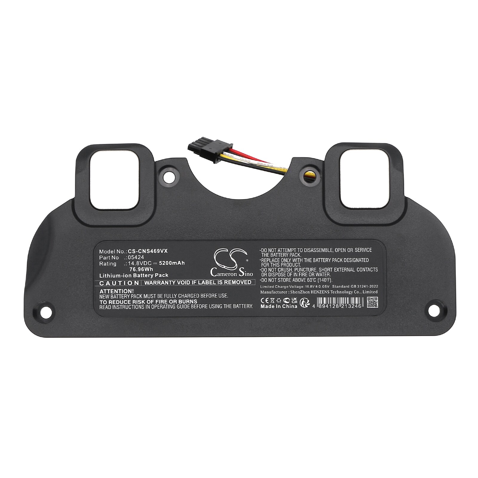 Batteri till Vakuum för CECOTEC Conga 4090, Conga 4490, Conga 4590 m.fl.