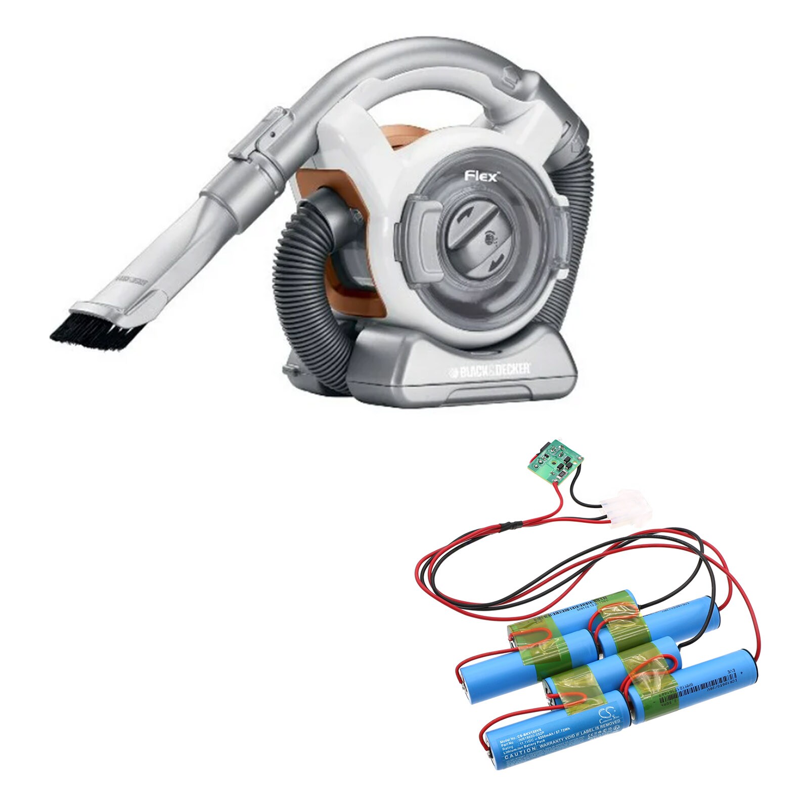 Batteri till Vakuum för Black&Decker FHV1200 TYPE 1