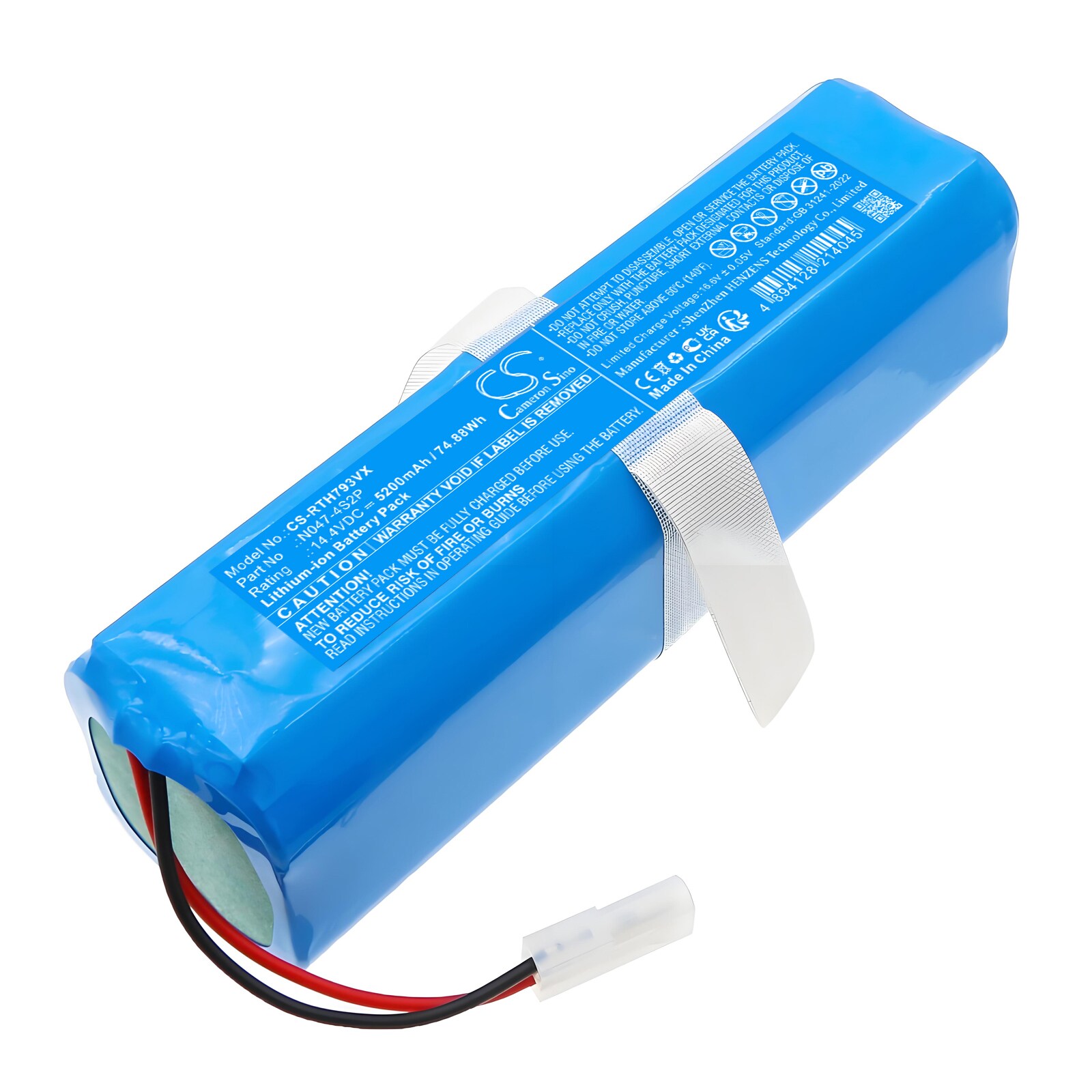 Batteri till Vakuum för Rowenta RG7975WH/NS0, RG7987WH/NS0, RR7935WH m.fl.