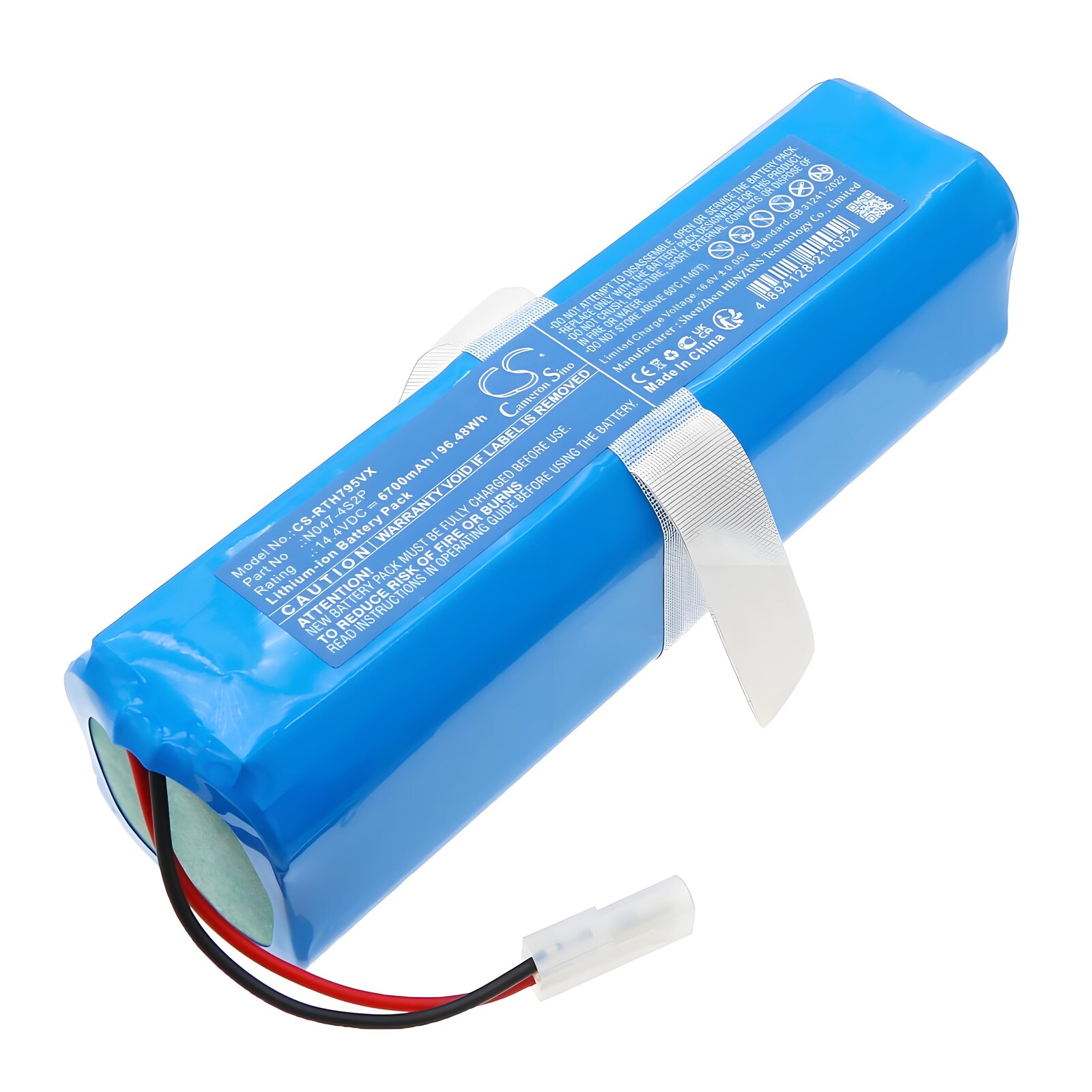 Batteri till Vakuum för Rowenta RG7975WH/NS0, RG7987WH/NS0, RR7935WH m.fl.
