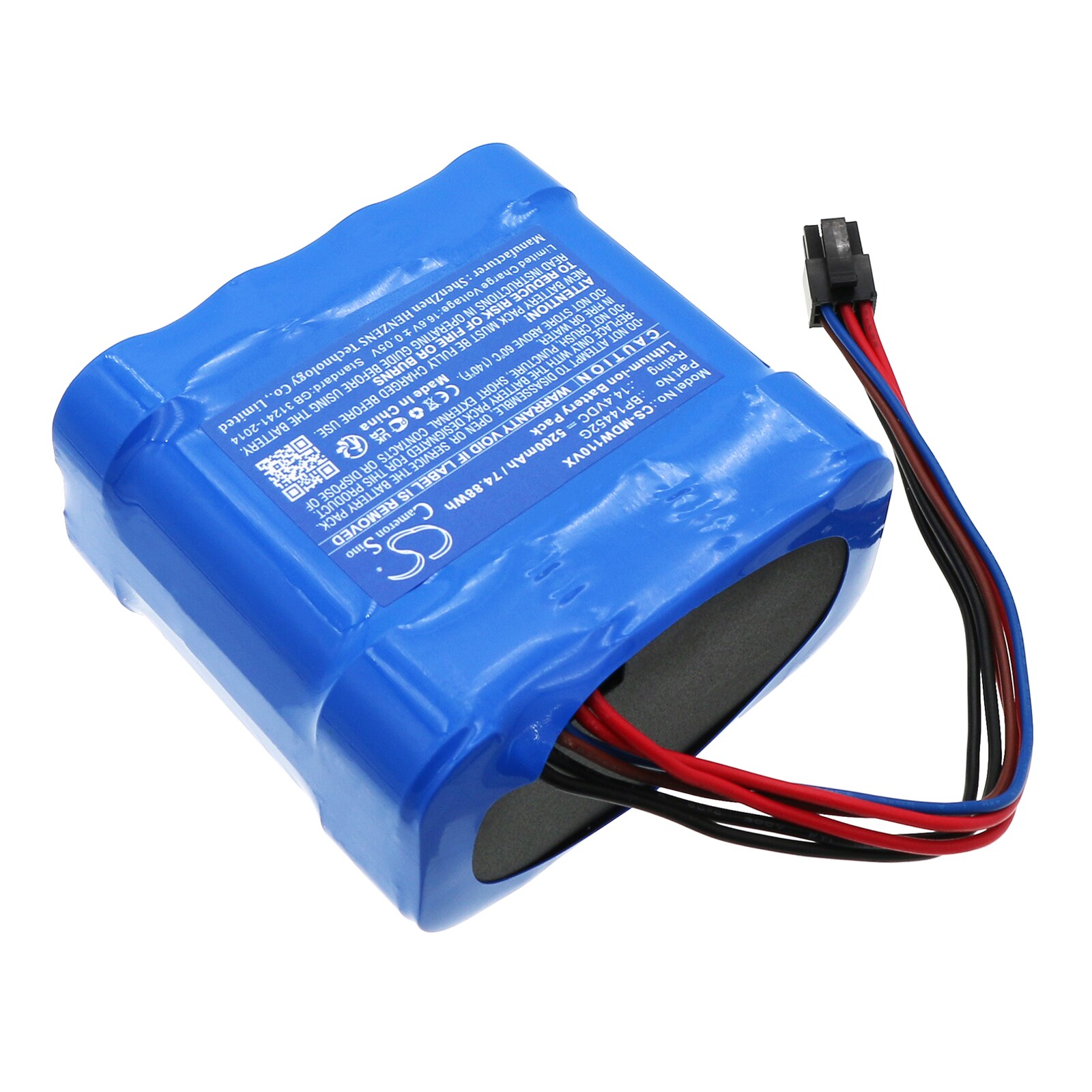 Batteri till Vakuum för Media RM2102, W11 Pro, W11 Plus m.fl.