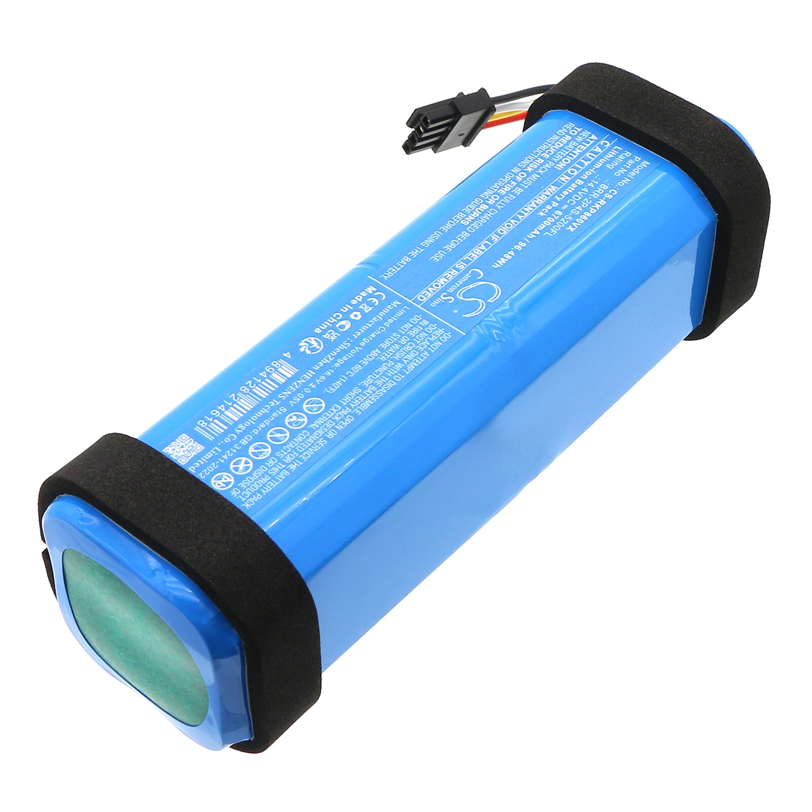 Batteri till Vakuum för Roborock A8600RR, P10 Pro, Q5 Pro m.fl.