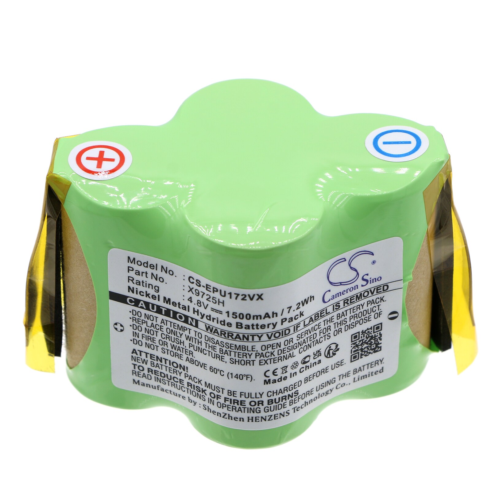 Batteri till Vakuum för Euro Pro Shark V1720, Shark V1725, Shark V1725H