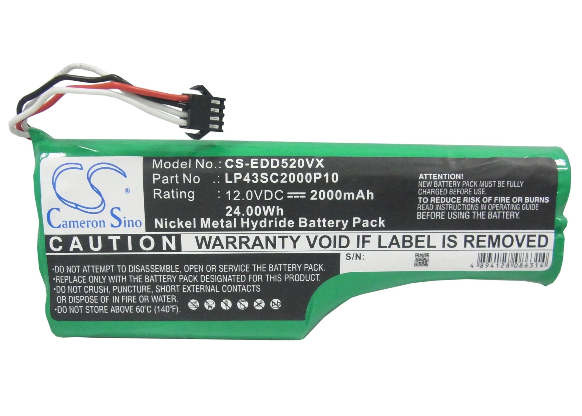 Batteri till Vakuum för Ecovacs Deebot D520, Deebot D526, T3 m.fl.