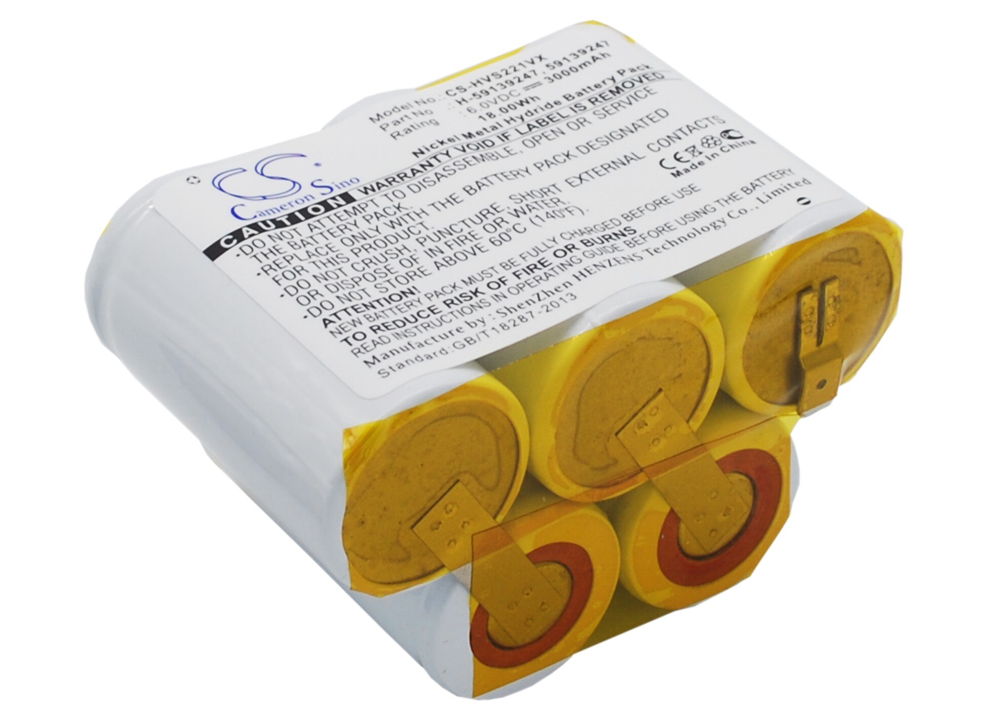 Batteri till Vakuum för Hoover S2211, S2211-100