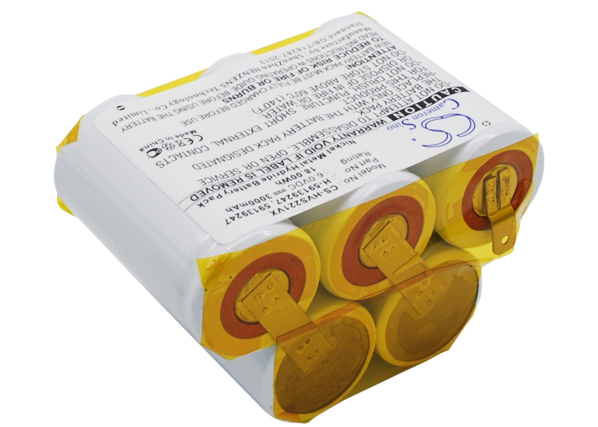 Batteri till Vakuum för Hoover S2211, S2211-100