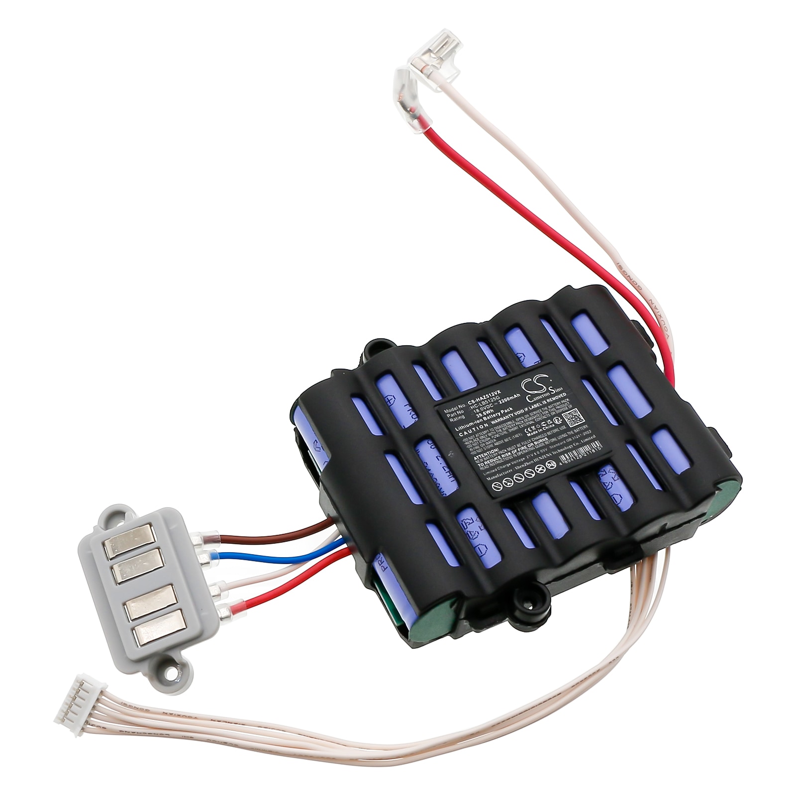 Batteri till Vakuum för Whirlpool W6, WVC-LI380Y