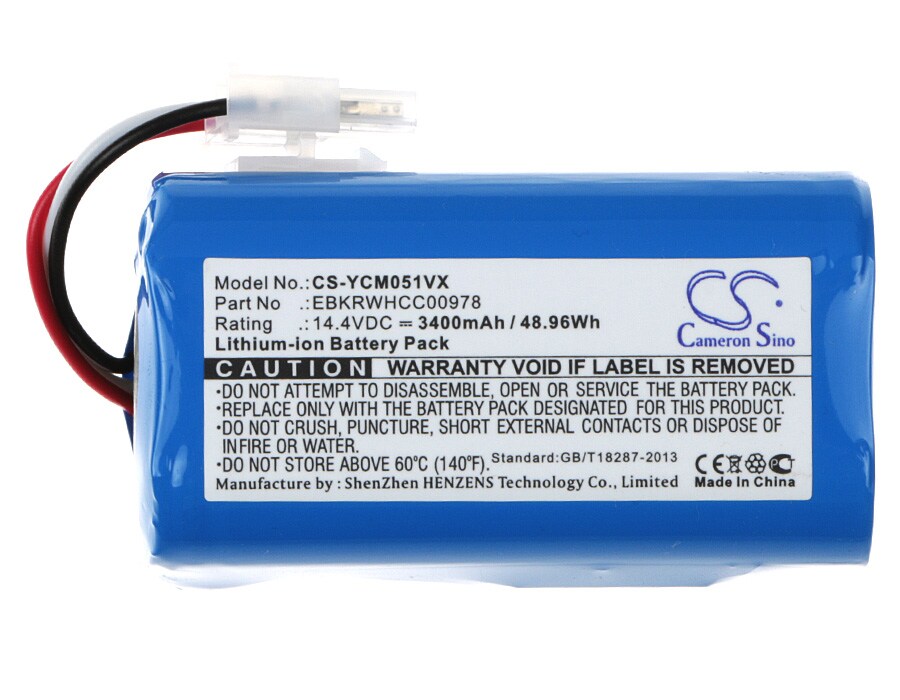 Batteri till Vakuum för iCLEBO YCR-M05-10, YCR-M05-11, YCR-M05-20 m.fl.