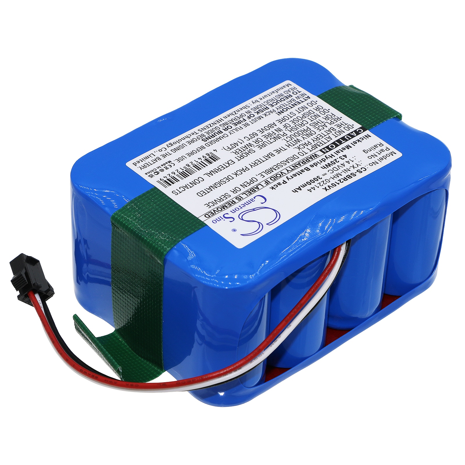 Batteri till Vakuum för Vileda XR210, XR510, KV8