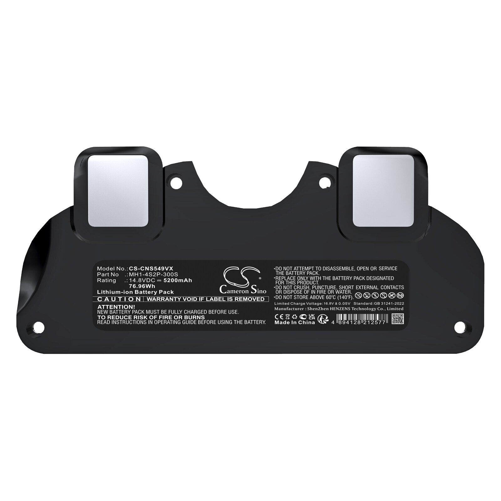 Batteri till Vakuum för CECOTEC Conga 5090, Conga 5490, Conga 6090 m.fl.