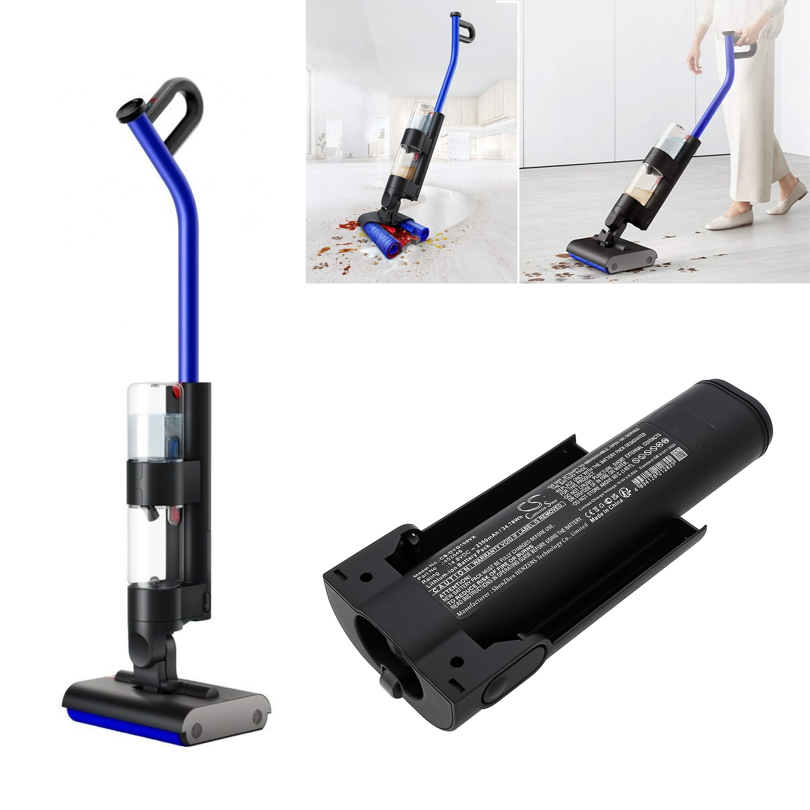 Batteri till Vakuum för Dyson WashG1 wet floor cleaner