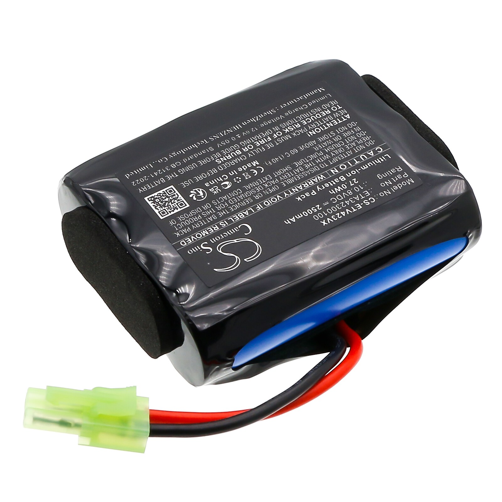 Batteri till Vakuum för ETA 3423 Verto II, ETA342390000