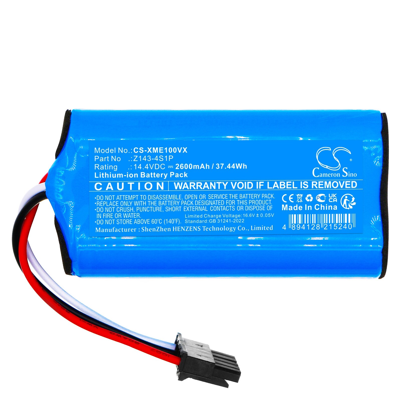 Batteri till Vakuum för Xiaomi E10, E10C, Robot Vacuum E10 m.fl.