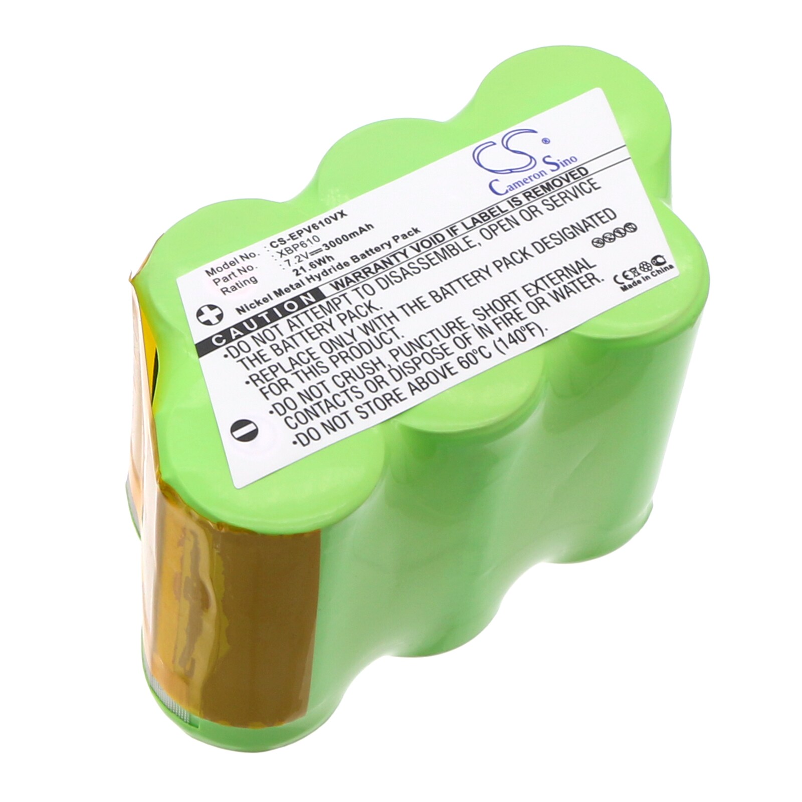 Batteri till Vakuum för Euro Pro Shark UV610, Shark UV610BL, Shark UV610C m.fl.