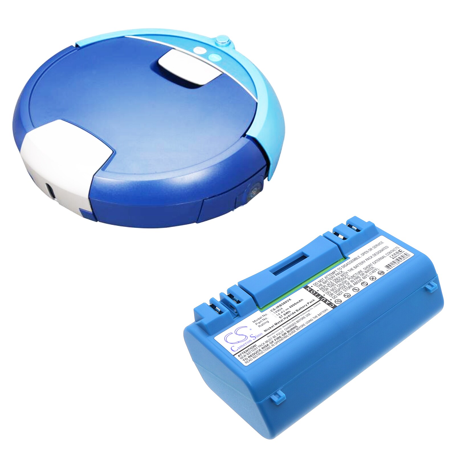 Batteri till Vakuum för iRobot Scooba 5800, Scooba 5900, Scooba 5910 m.fl.