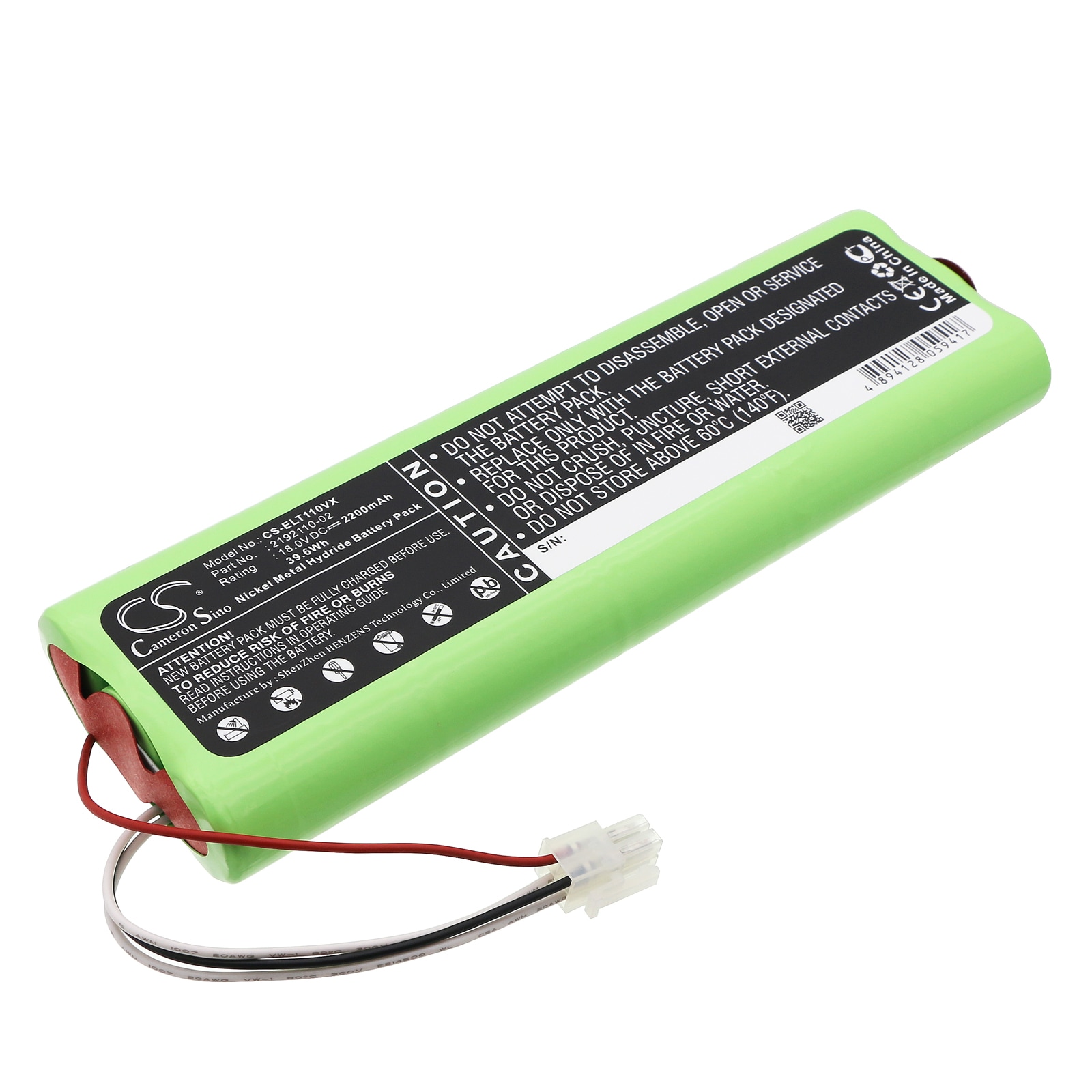 Batteri till Vakuum för Electrolux Trilobite, Trilobite ZA1, Trilobite ZA2