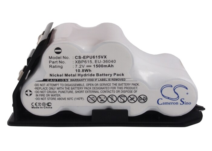 Batteri till dammsugare för Euro Pro Shark UV615, Shark UV615H, Shark UV615K m.fl.