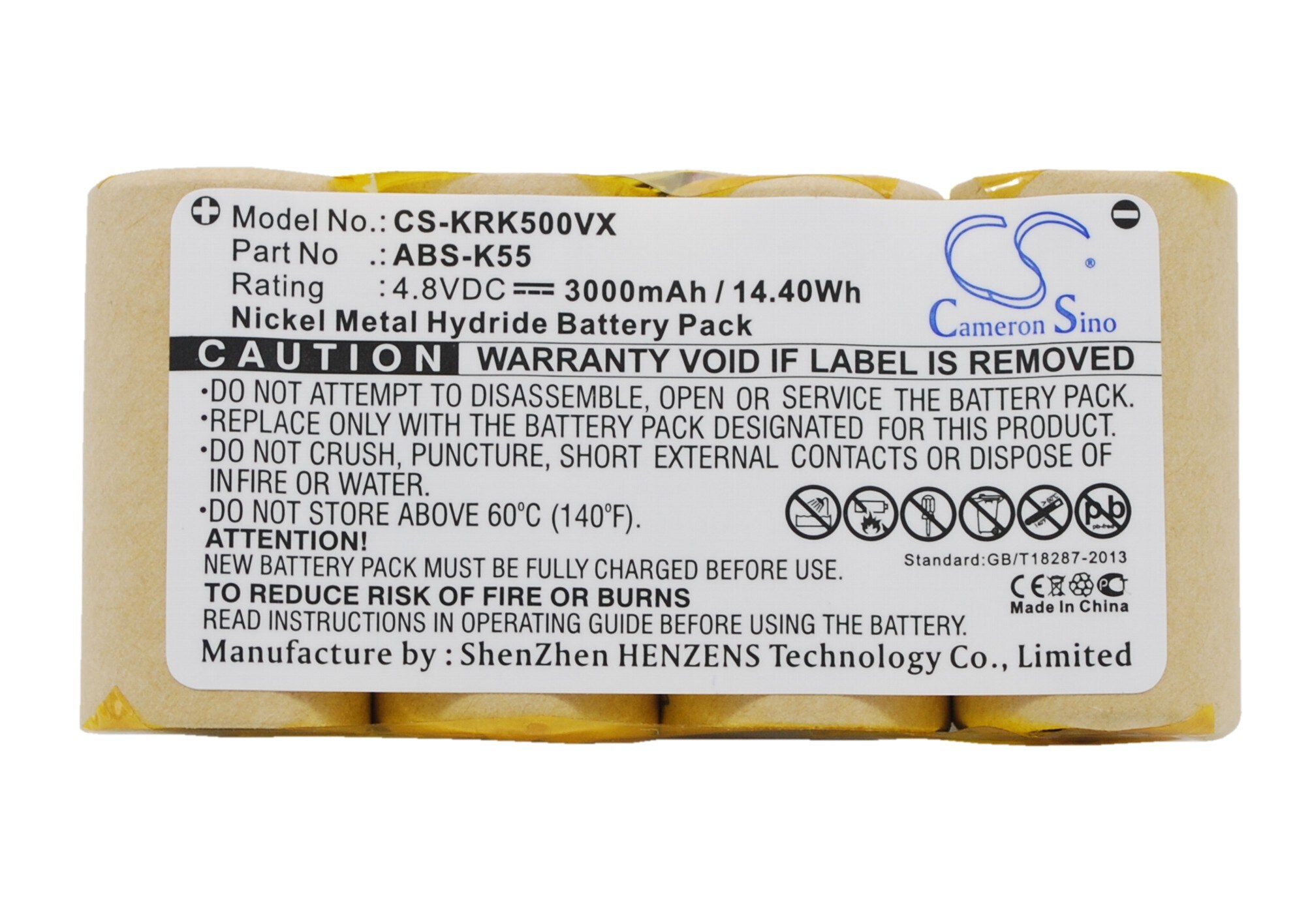 Batteri till Vakuum för KARCHER K50, K85, BF9900 m.fl.