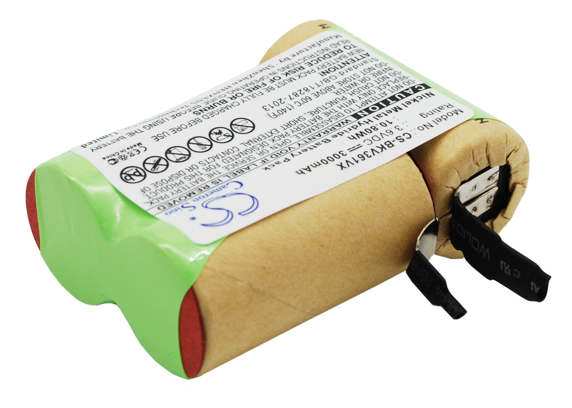 Batteri till Vakuum för Black&Decker V3610, V3600, V3610V m.fl.