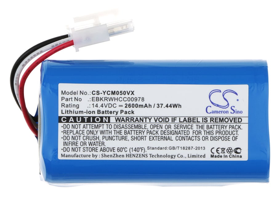 Batteri till Vakuum för iCLEBO YCR-M05-10, YCR-M05-11, YCR-M05-20 m.fl.