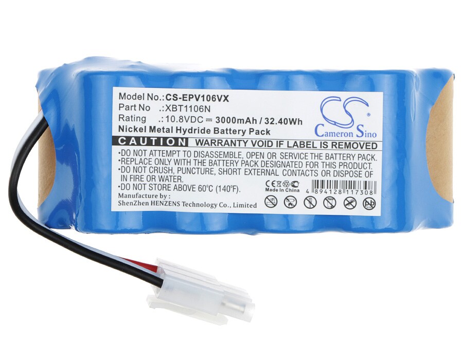Batteri till Vakuum för Euro Pro Shark Navigator SV116N Freestyle, SV1106N