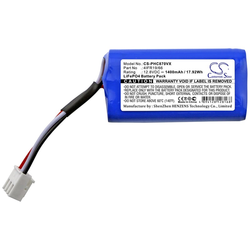Batteri till Philips SmartPro Compact robotdammsugare / FC8603, FC8700, FC8705, FC8710 m.fl.