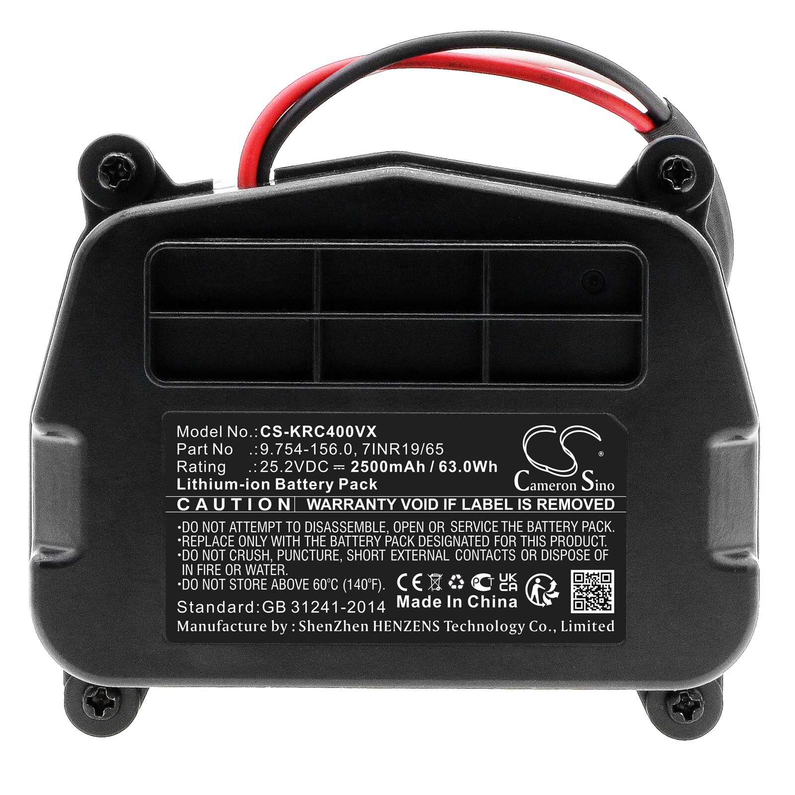 Batteri till Vakuum för Karcher VC4