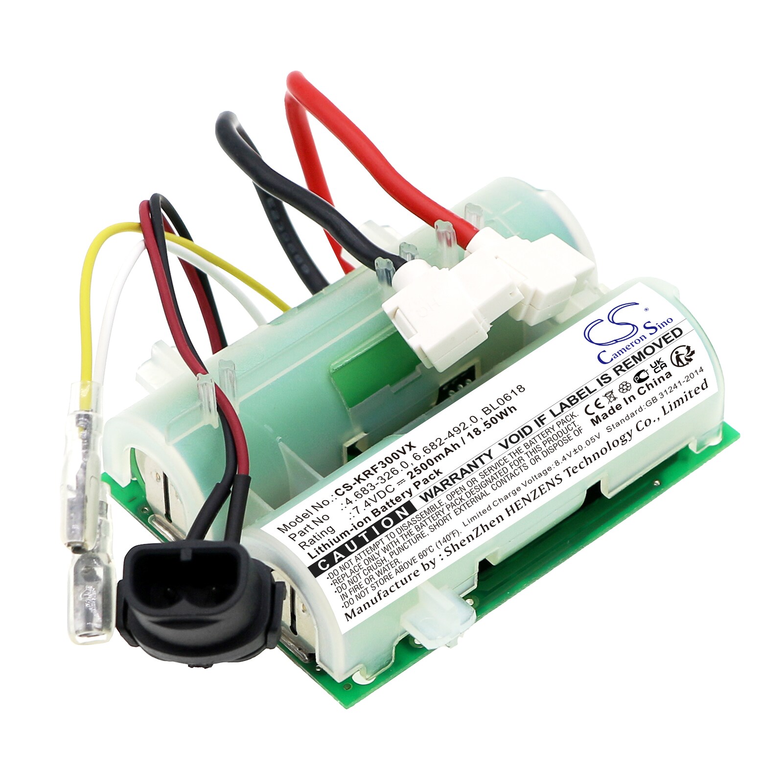 Batteri till Vakuum för Karcher FC3, FC 3 Cordless, FC 3d Cordless m.fl.